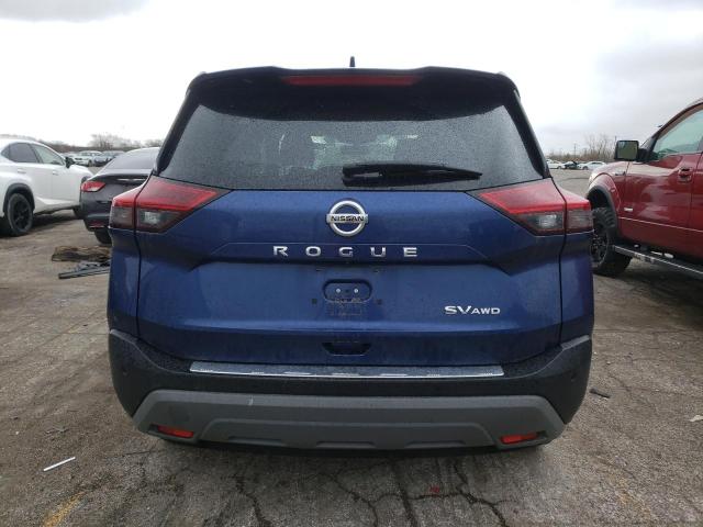  NISSAN ROGUE 2021 Синий
