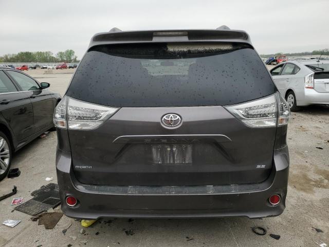 Мінівени TOYOTA SIENNA 2014 Сірий