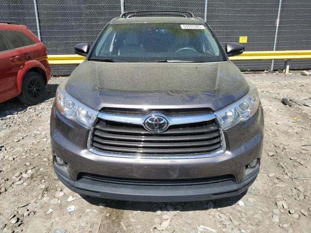  TOYOTA HIGHLANDER 2016 Szary