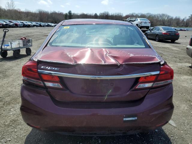  HONDA CIVIC 2014 Burgundy