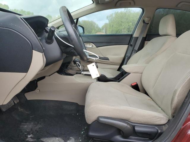  HONDA CIVIC 2013 Бордовый