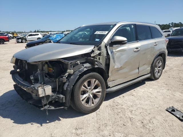  TOYOTA HIGHLANDER 2014 Kremowy