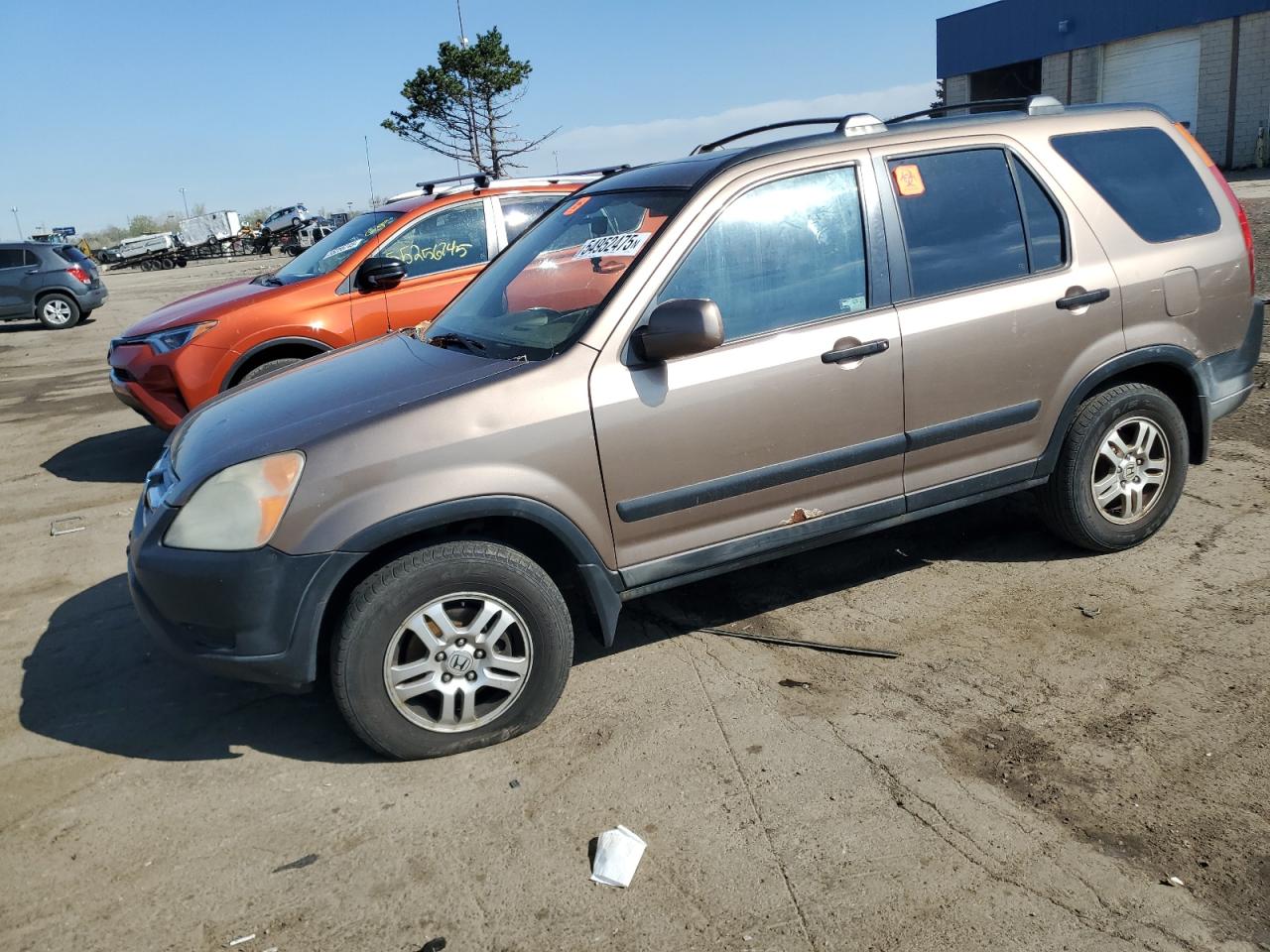 2002 Honda Cr-V Ex на продаже в Woodhaven, MI - Mechanical