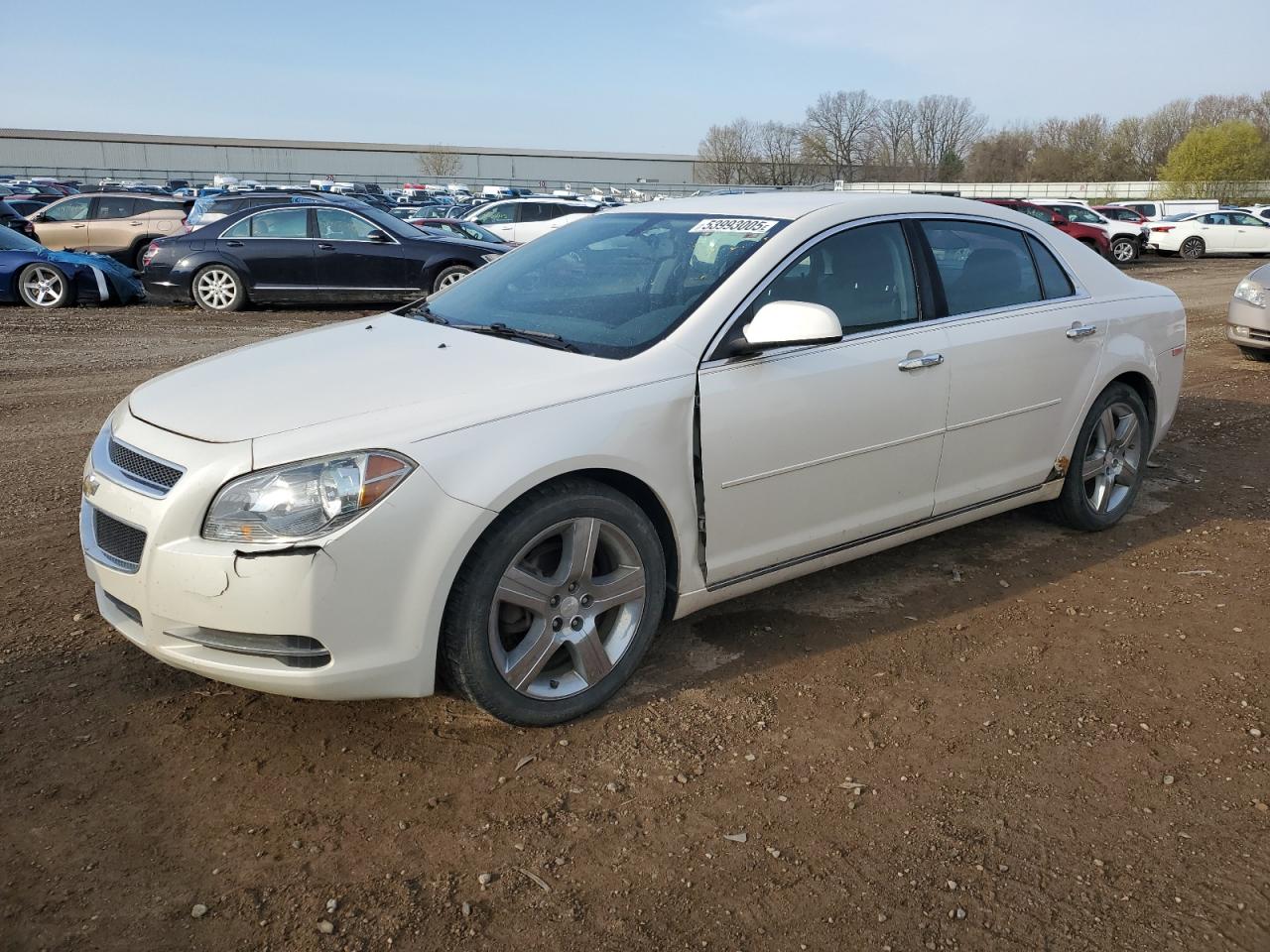 2012 Chevrolet Malibu 1Lt en Venta en Davison, MI - Front End