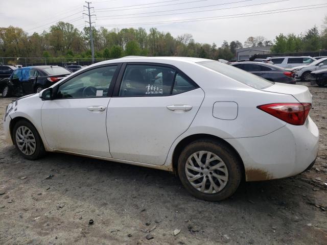  TOYOTA COROLLA 2018 White