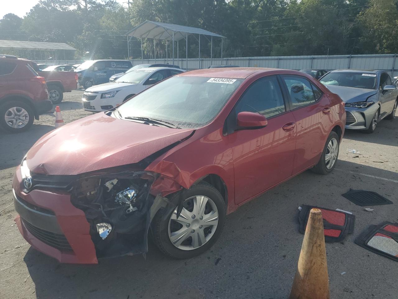 2015 Toyota Corolla L zu verkaufen in Savannah, GA - Front End