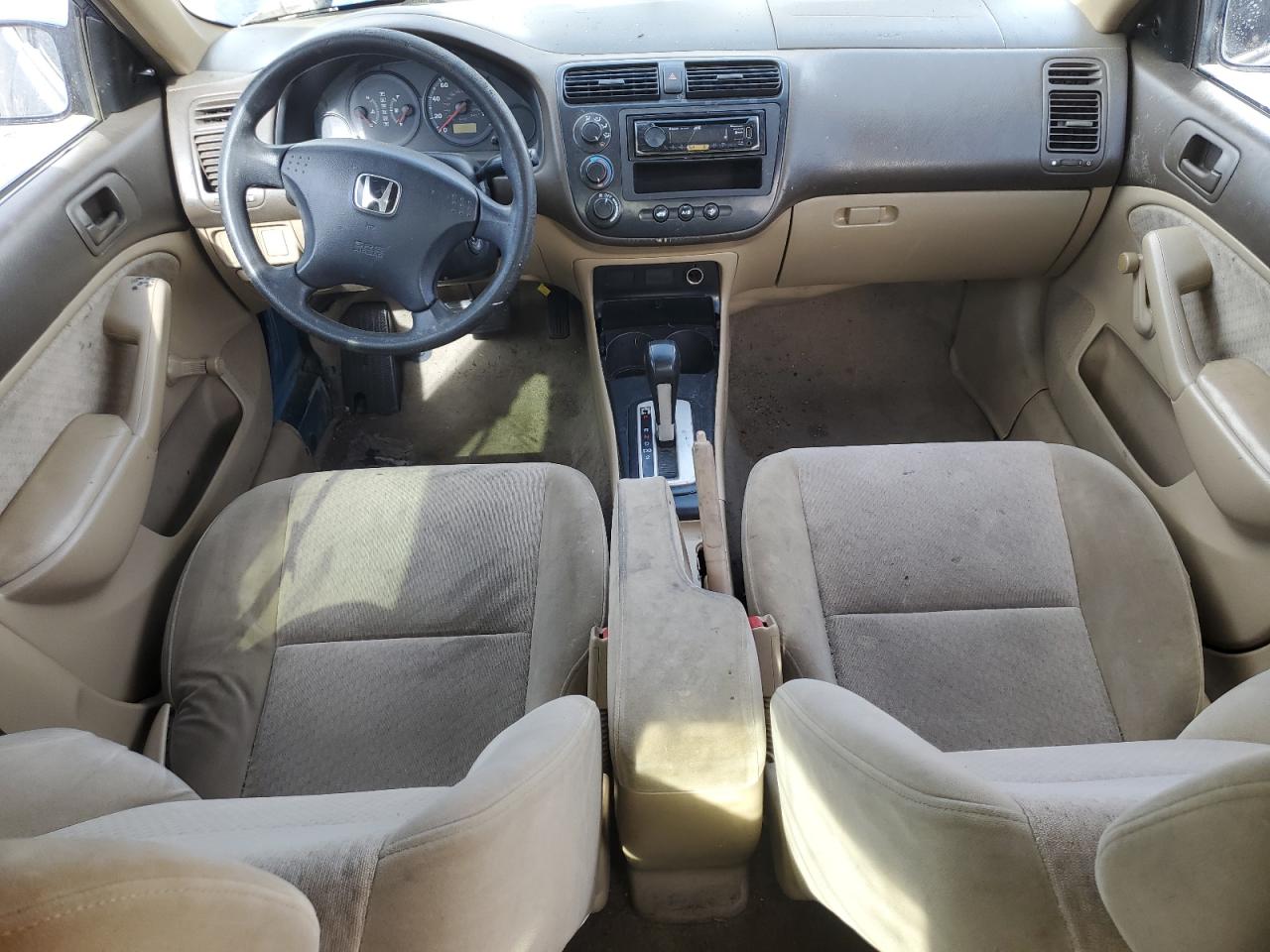 2004 Honda Civic Dx Vp VIN: 2HGES16374H580857 Lot: 52996255