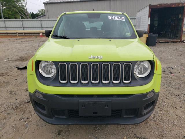  JEEP RENEGADE 2018 Zielony