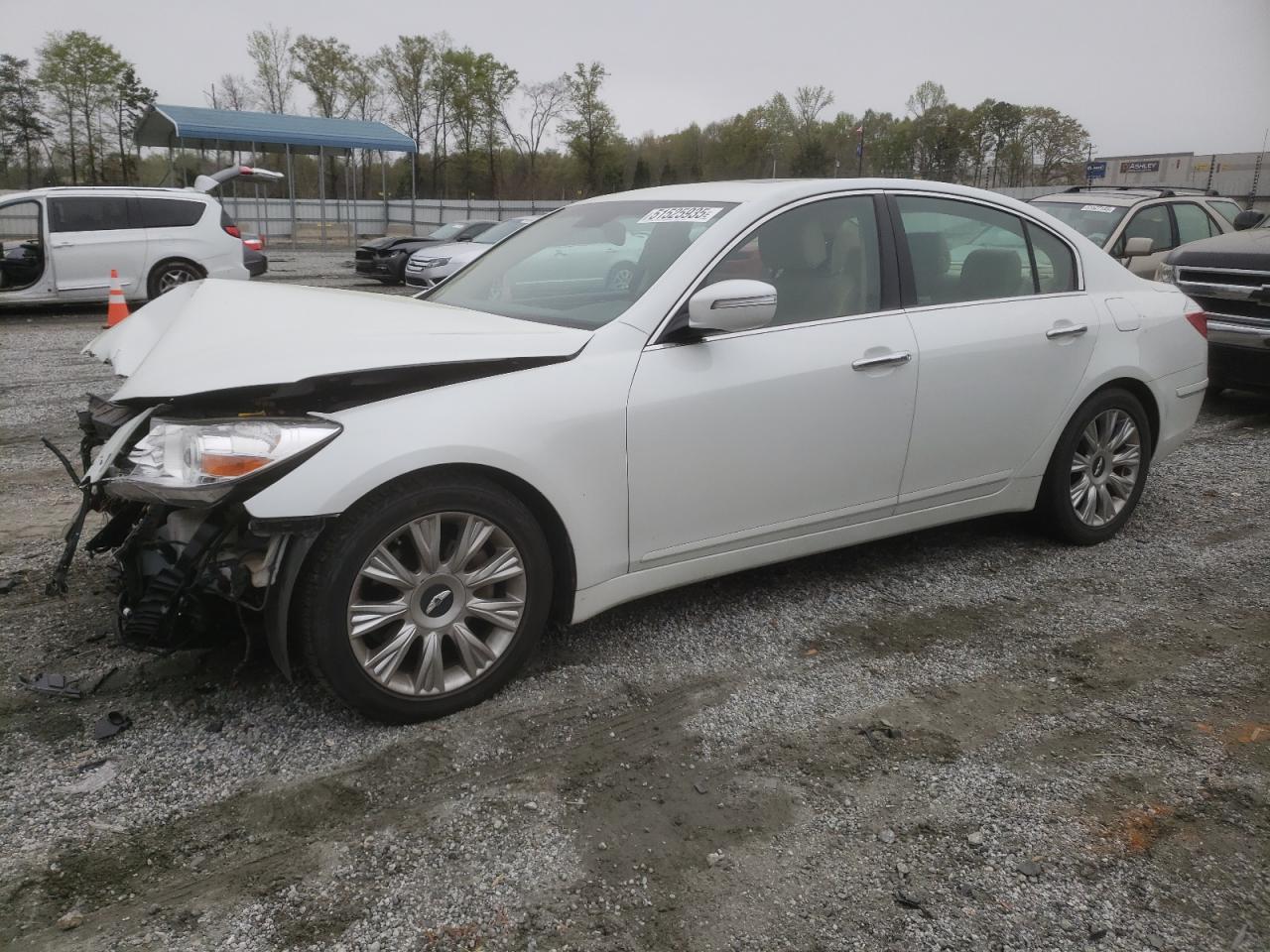 2009 Hyundai Genesis 3.8L de vânzare în Spartanburg, SC - Front End