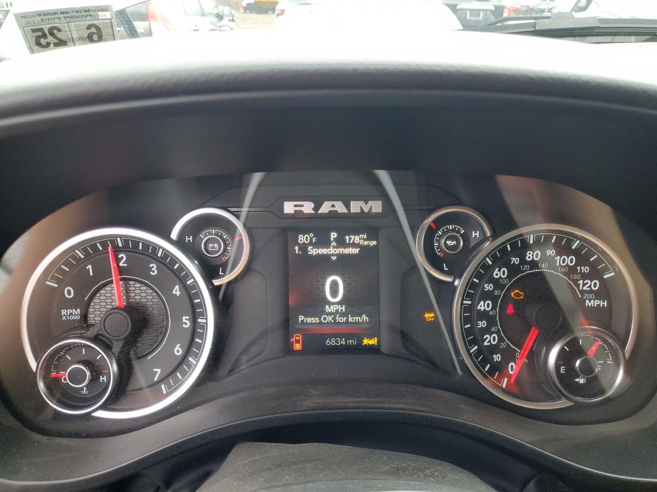 2025 Ram 1500 Tradesman VIN: 1C6RRFCG1SN544058 Lot: 51207205