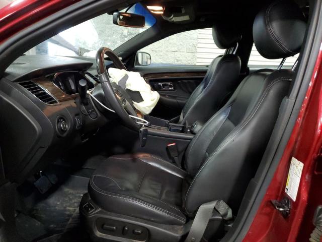  FORD TAURUS 2016 Red