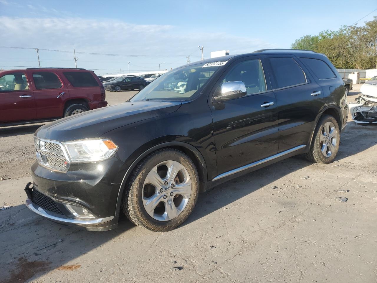 2015 Dodge Durango Sxt للبيع في Oklahoma City، OK - Front End