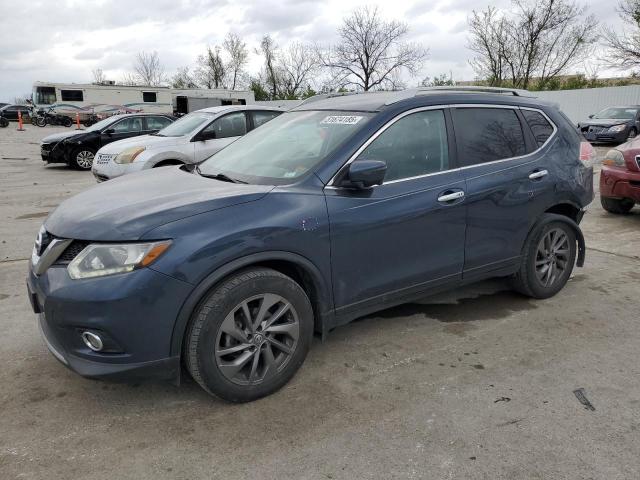 Паркетники NISSAN ROGUE 2016 Синий