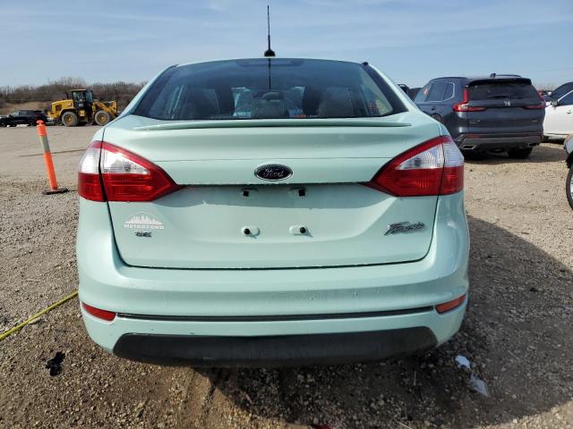  FORD FIESTA 2017 Turquoise