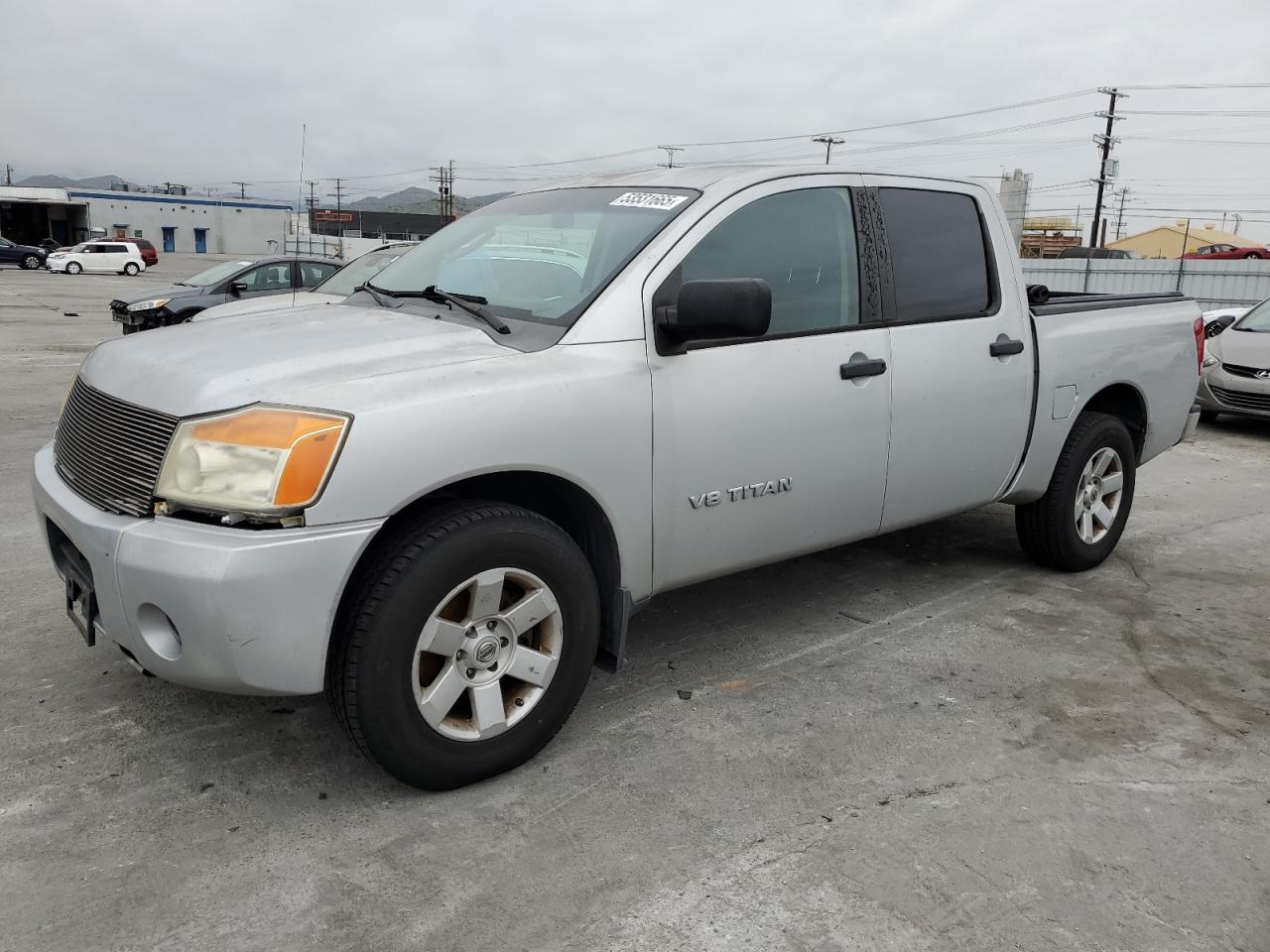 2008 Nissan Titan Xe за продажба в Sun Valley, CA - Front End