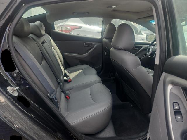 Седани HYUNDAI ELANTRA 2012 Чорний