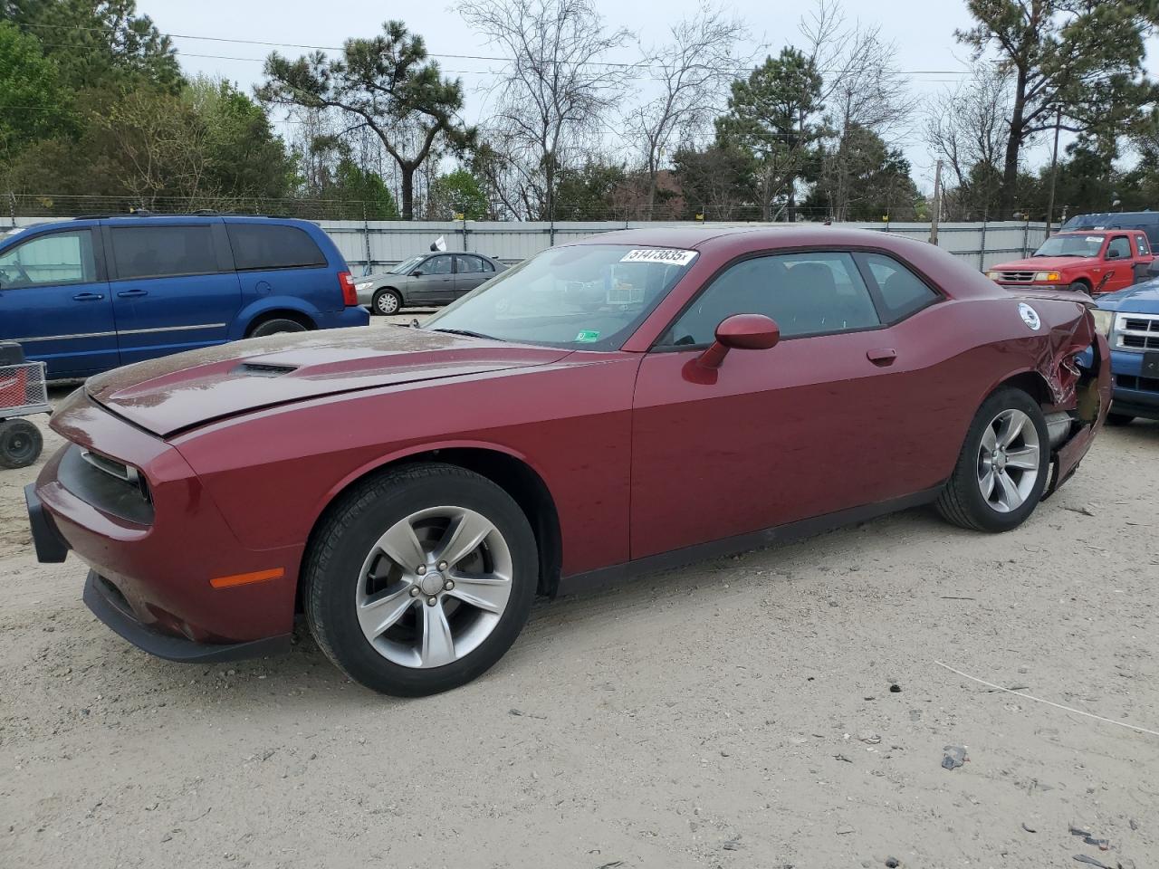 2020 Dodge Challenger Sxt იყიდება Hampton-ში, VA - Rear End
