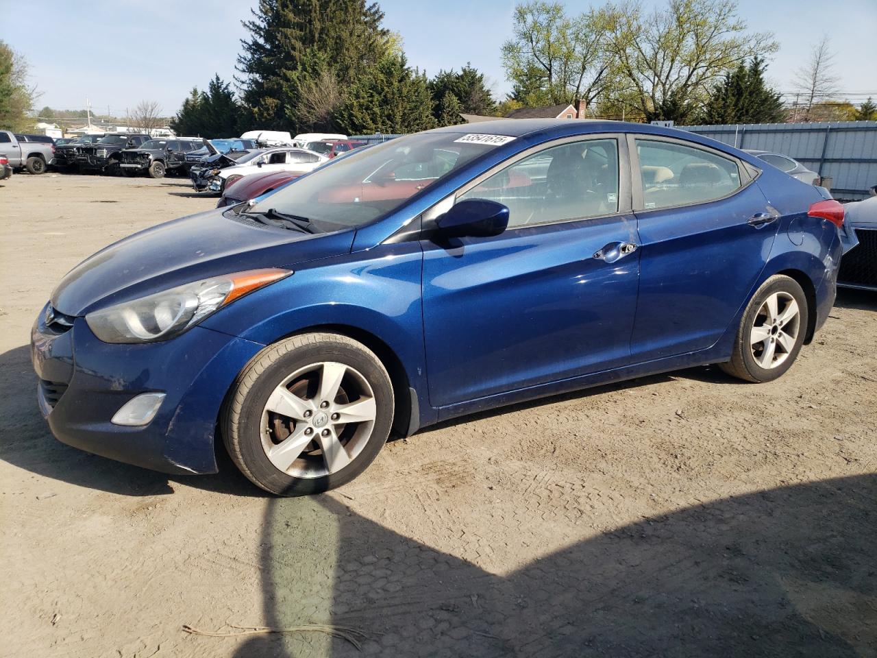 2013 Hyundai Elantra Gls for Sale in Finksburg, MD - Vandalism