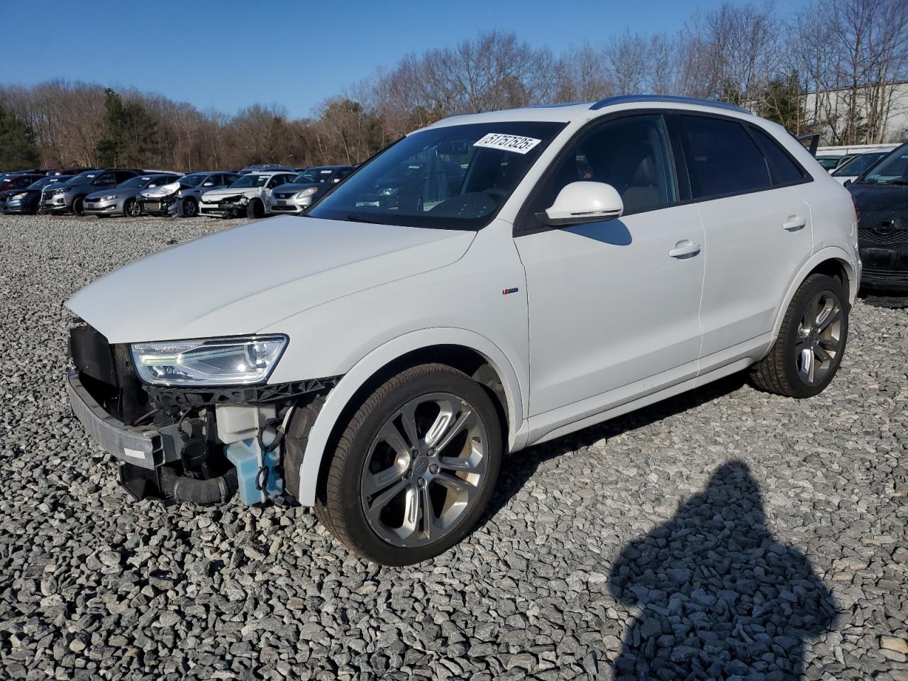 2018 Audi Q3 Premium de vânzare în North Billerica, MA - Front End