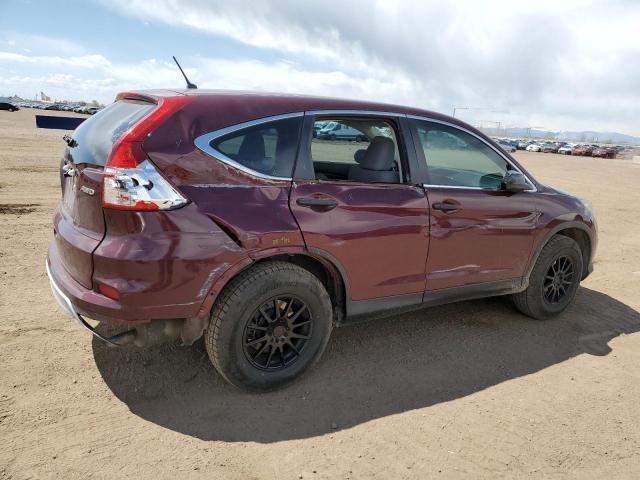  HONDA CRV 2015 Бургунди