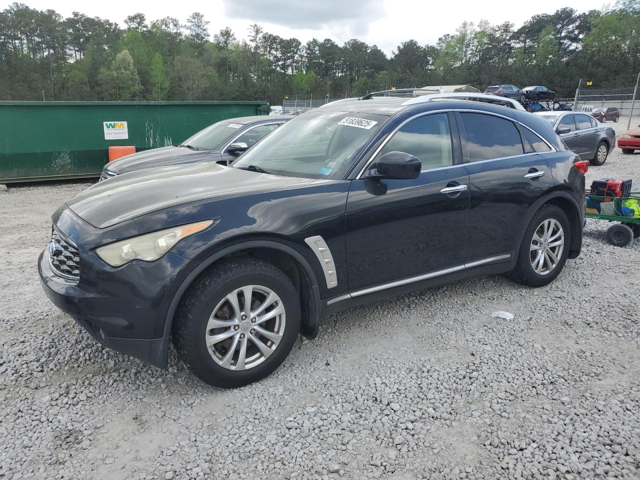 2010 Infiniti Fx35 de vânzare în Ellenwood, GA - Side