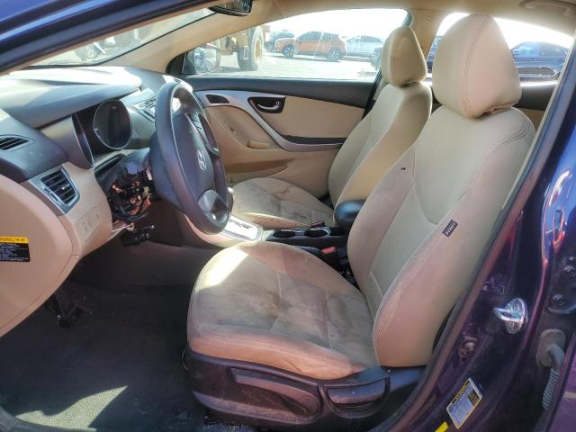  HYUNDAI ELANTRA 2013 Синий