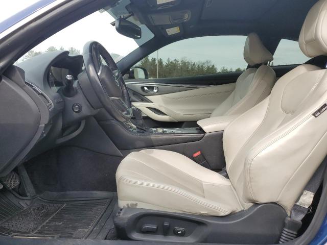  INFINITI Q60 2017 Синий