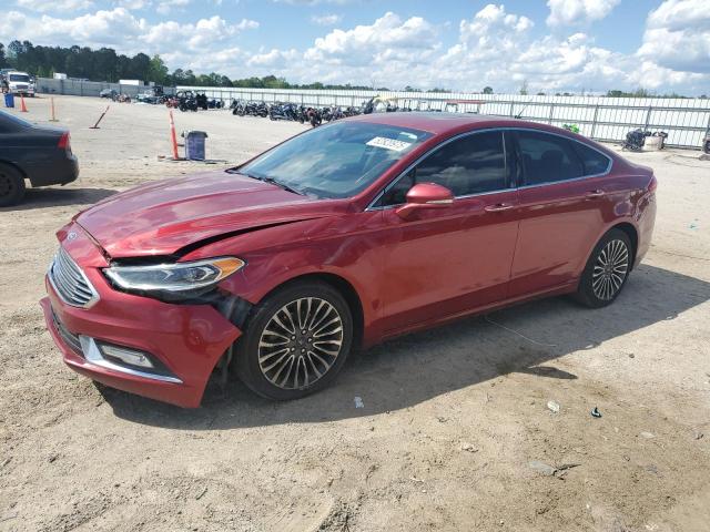 Sedans FORD FUSION 2017 Czerwony