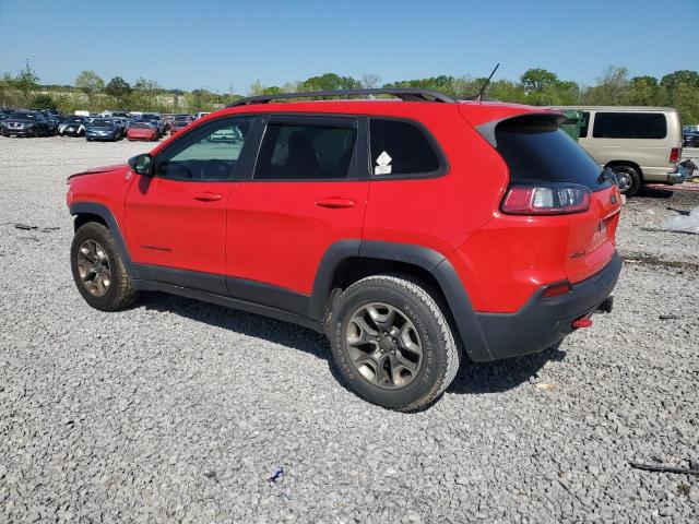  JEEP CHEROKEE 2019 Czerwony