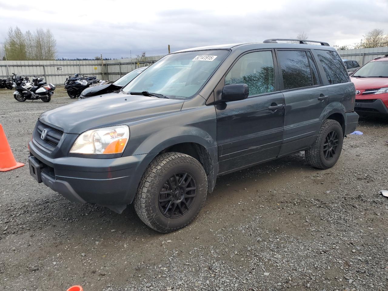 2004 Honda Pilot Exl de vânzare în Arlington, WA - Rear End