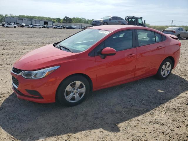 Sedans CHEVROLET CRUZE 2017 Red