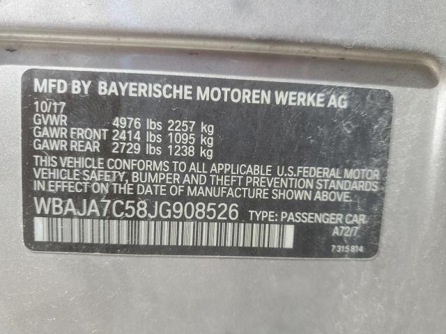 2018 BMW 530 XI