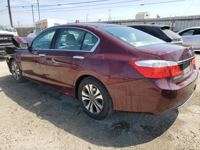  HONDA ACCORD 2014 Burgundy