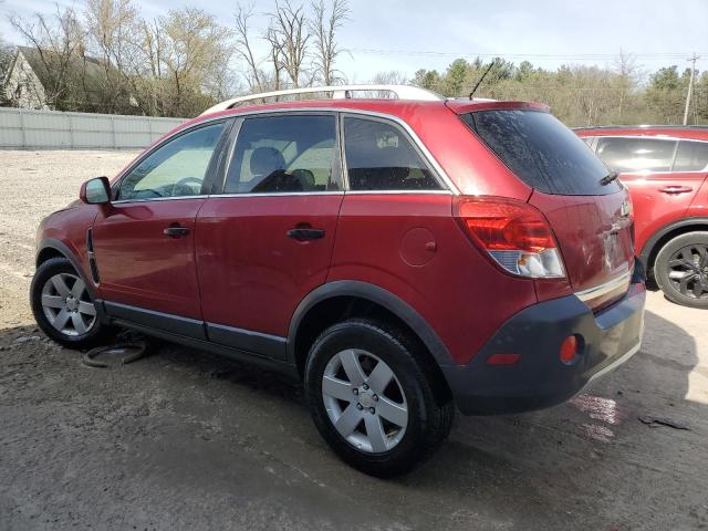  CHEVROLET CAPTIVA 2012 Czerwony