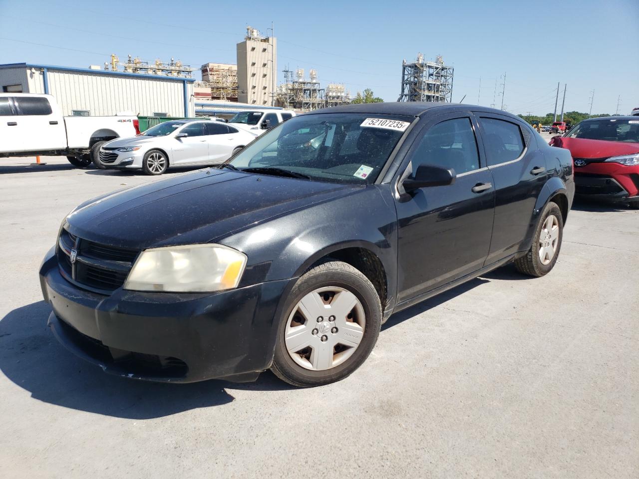 2010 Dodge Avenger Sxt იყიდება New Orleans-ში, LA - Rear End