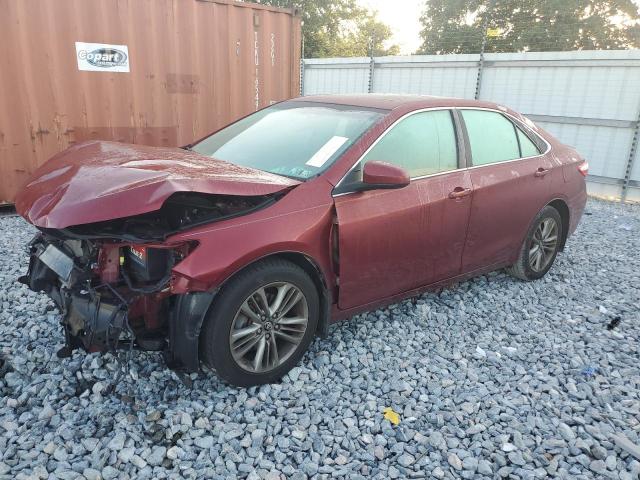  TOYOTA CAMRY 2016 Red
