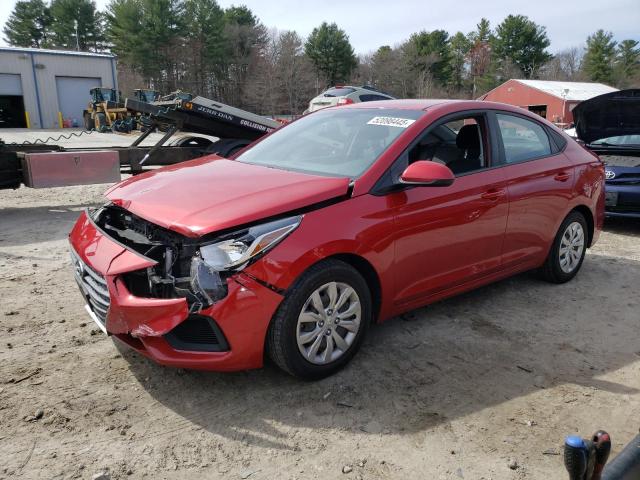  HYUNDAI ACCENT 2018 Czerwony