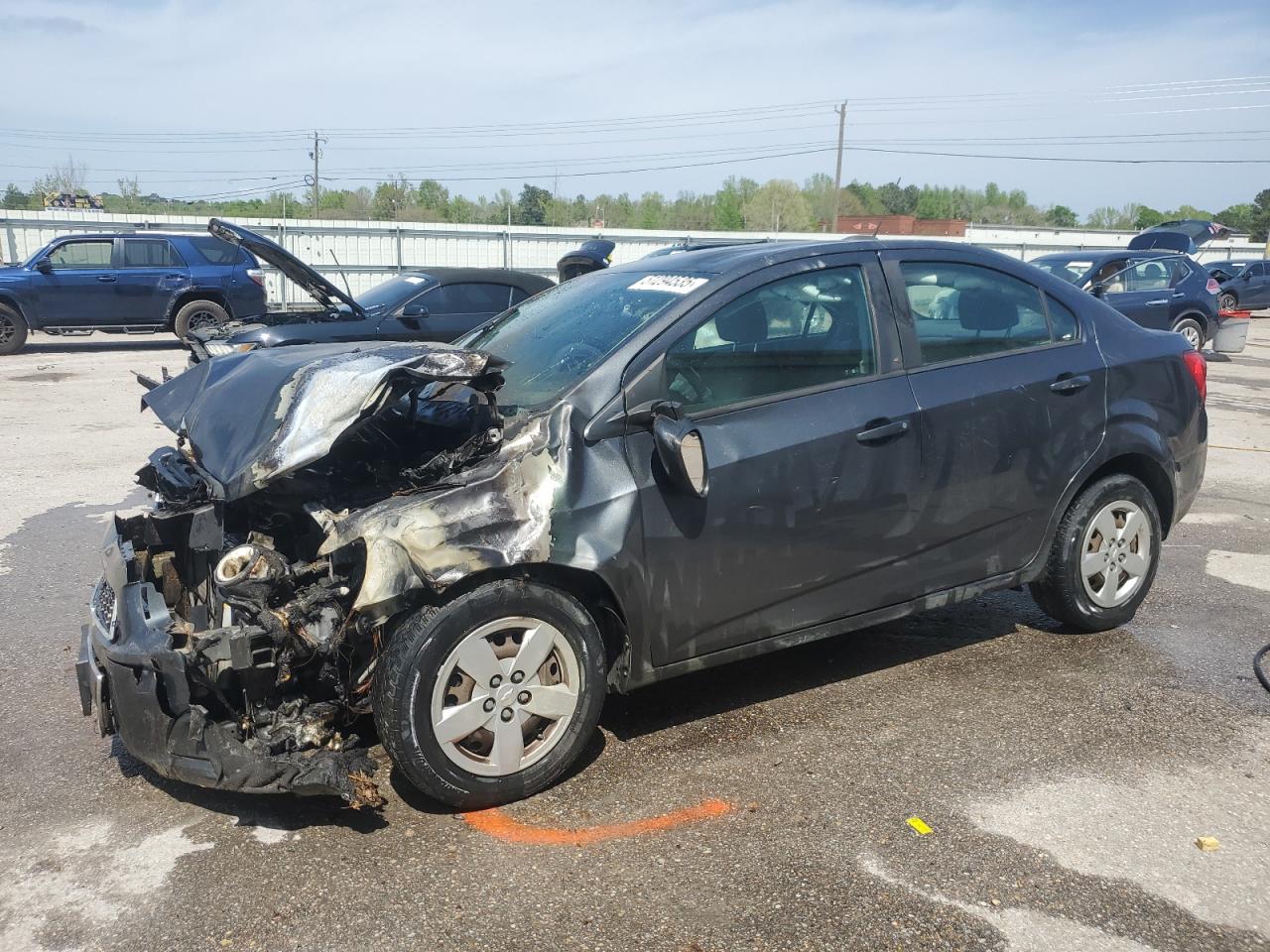 2016 Chevrolet Sonic Ls for Sale in Montgomery, AL - Rollover