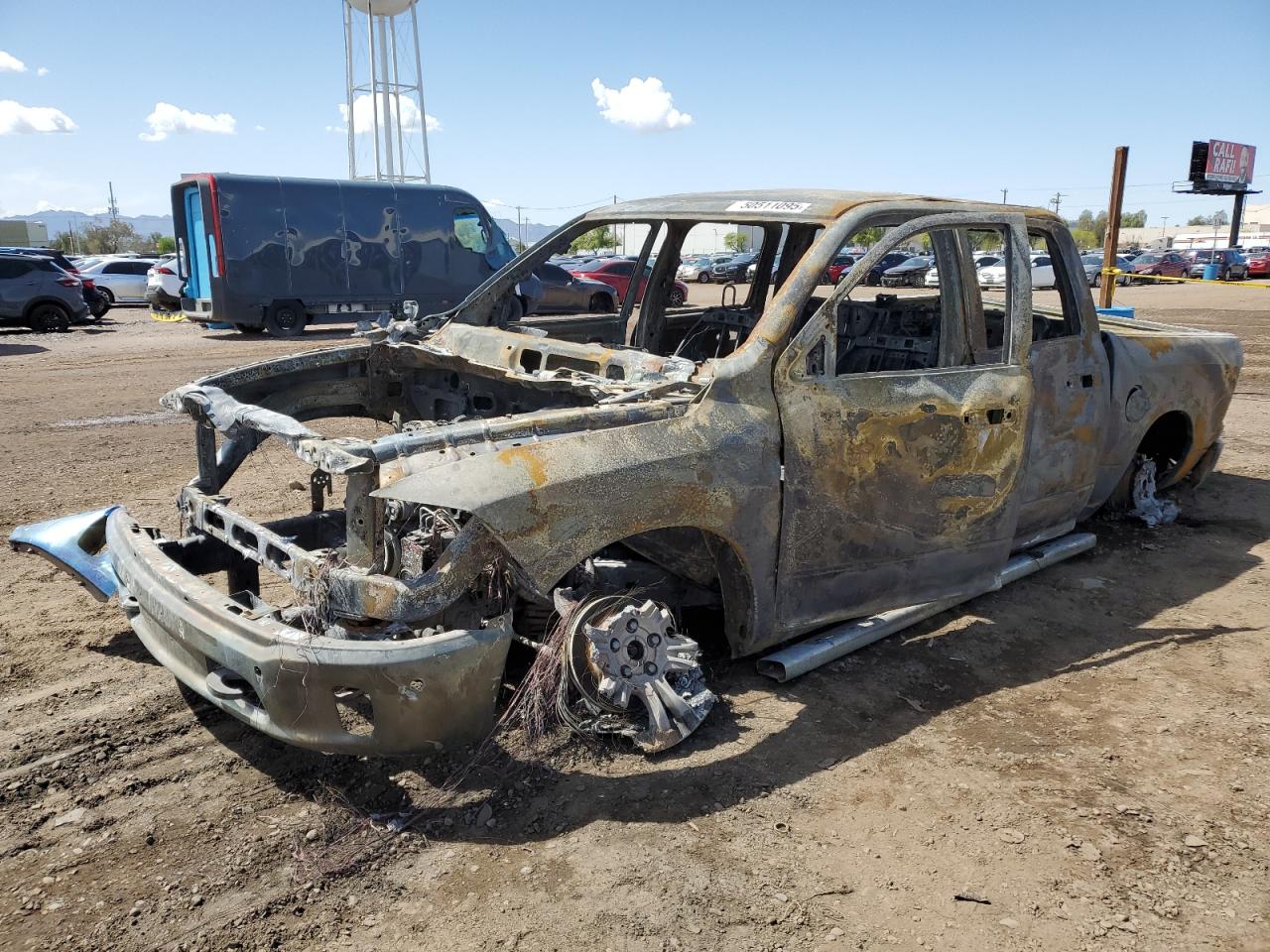 2014 Ram 1500 Longhorn იყიდება Phoenix-ში, AZ - Burn