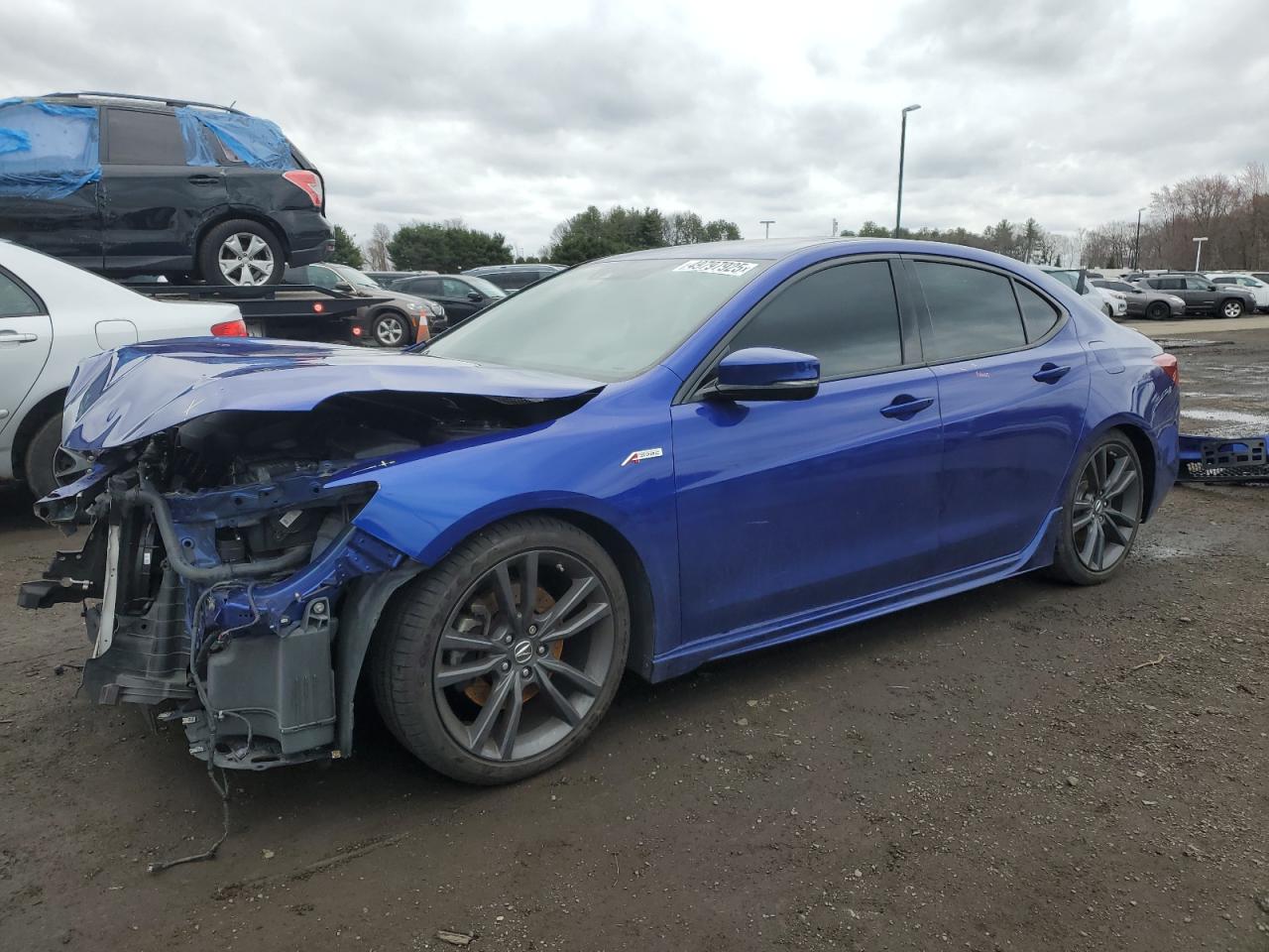 2018 Acura Tlx Tech+A იყიდება East Granby-ში, CT - Front End