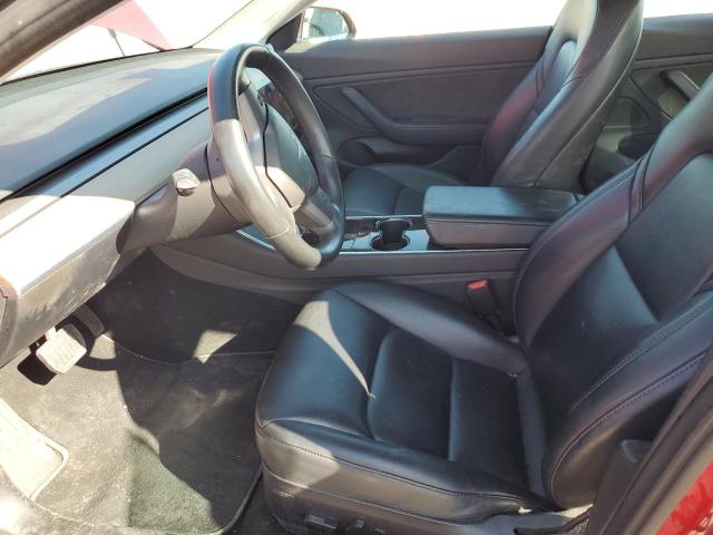  TESLA MODEL 3 2018 Czerwony