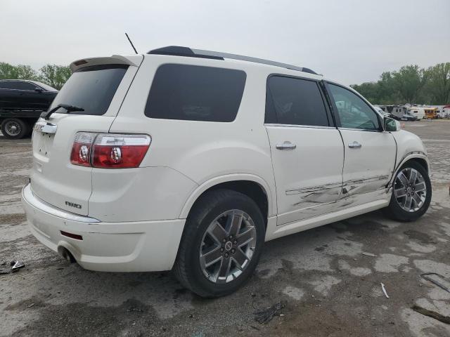  GMC ACADIA DEN 2012 Белый