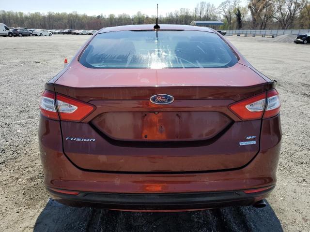 Sedans FORD FUSION 2016 Burgundy