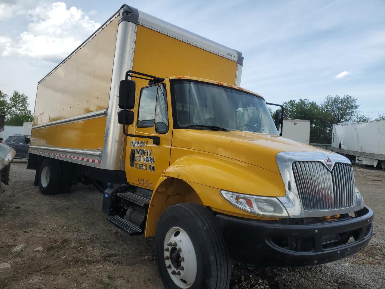 2019 International 4300 Box Truck de vânzare în Kansas City, KS - Undercarriage