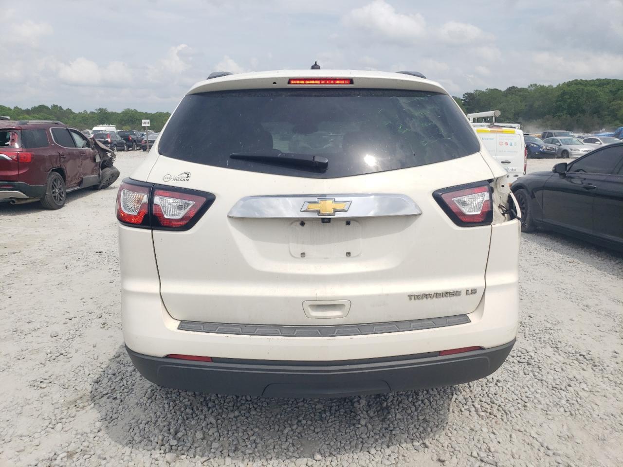 2015 Chevrolet Traverse Ls VIN: 1GNKRFED8FJ127389 Lot: 54150705
