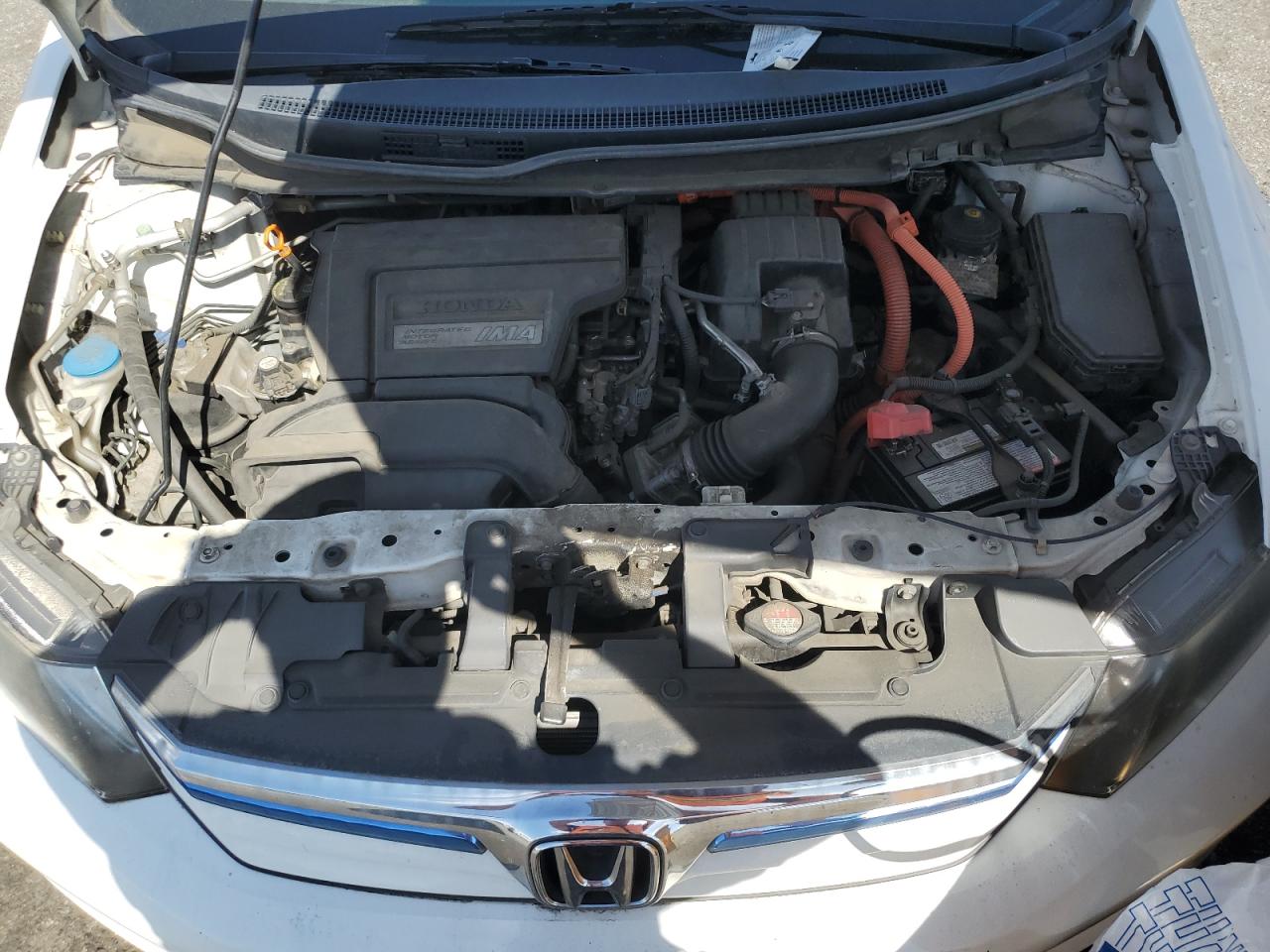 2012 Honda Civic Hybrid VIN: JHMFB4F27CS000296 Lot: 50896285