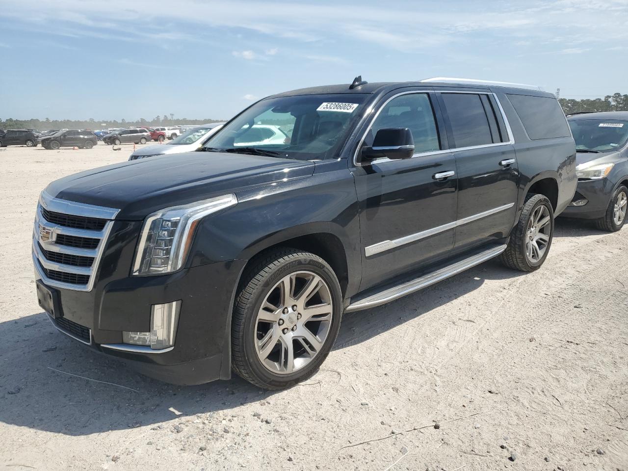 2015 Cadillac Escalade Esv Luxury за продажба в Houston, TX - Hail