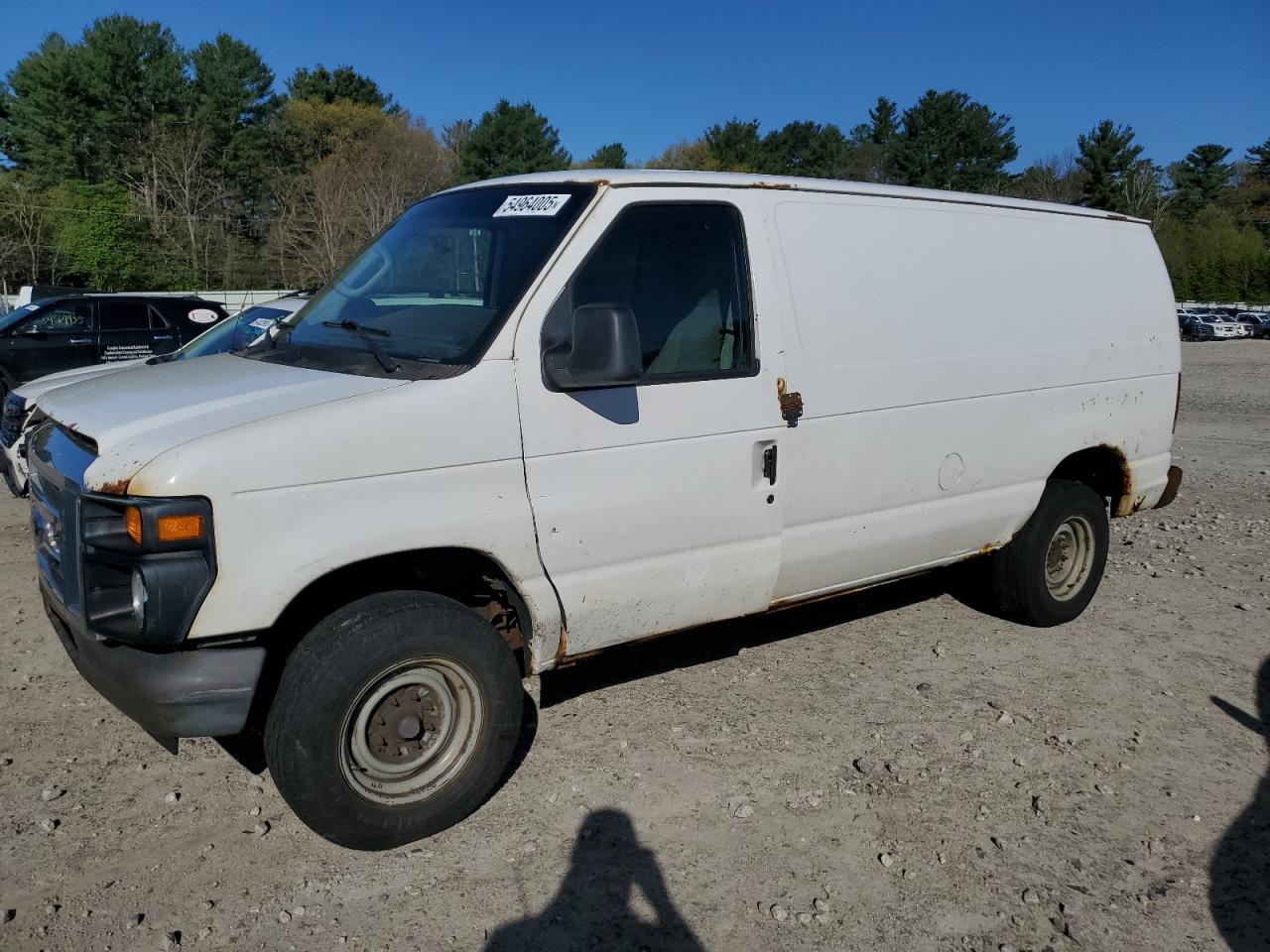 2011 Ford Econoline E250 Van იყიდება Mendon-ში, MA - Normal Wear