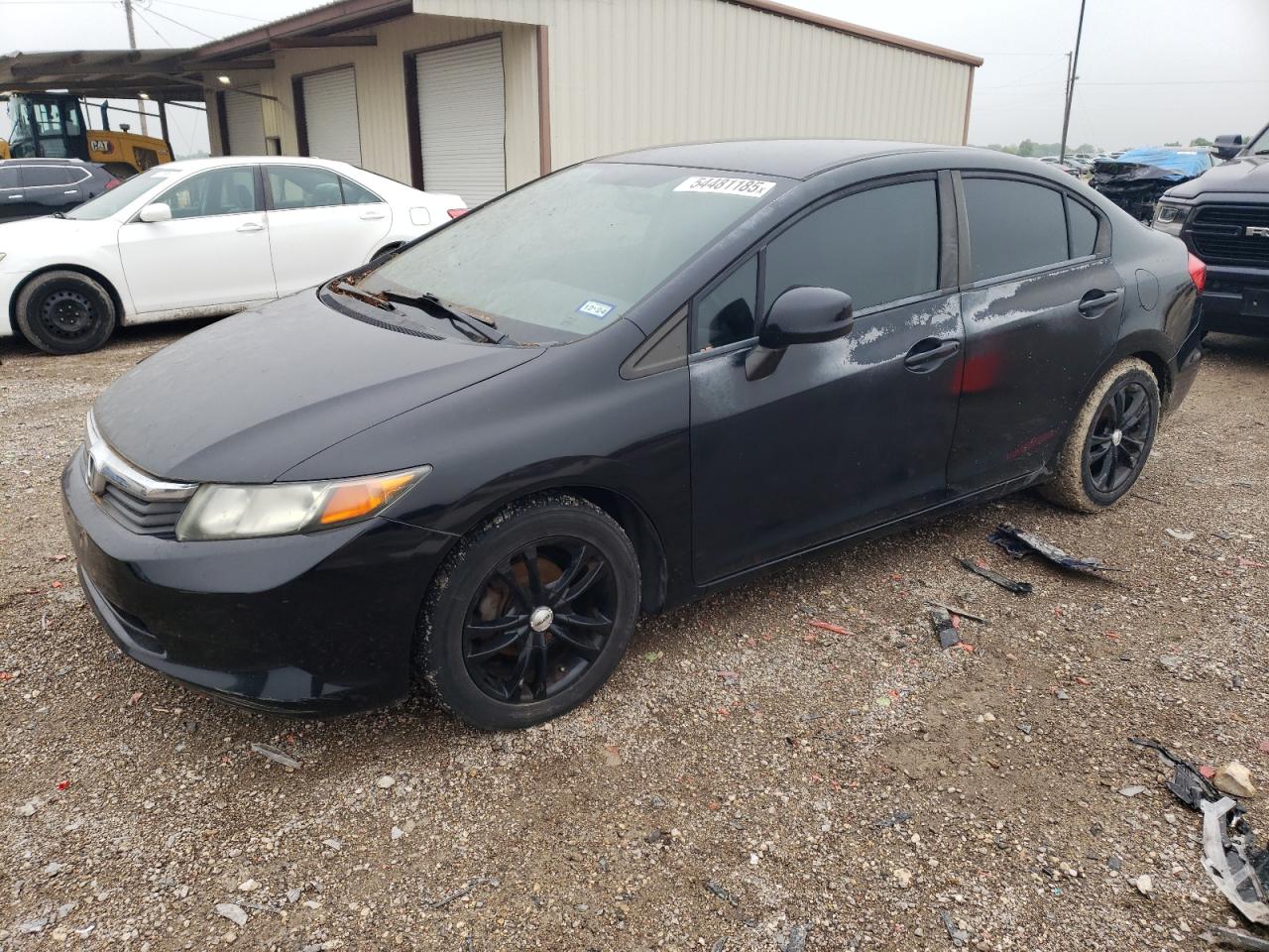 2012 Honda Civic Lx იყიდება Temple-ში, TX - Front End