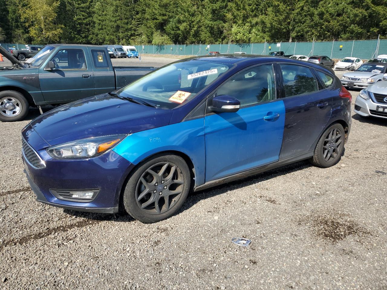 2016 Ford Focus Se zu verkaufen in Graham, WA - Rear End
